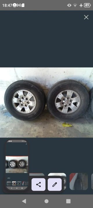 Llantas 265/70R16 para Mitsubishi