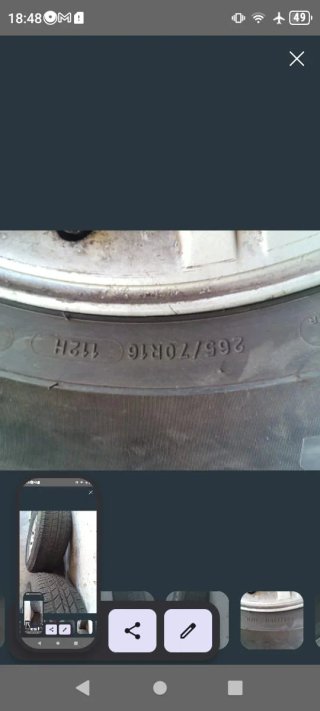 Llantas 265/70R16 para Mitsubishi