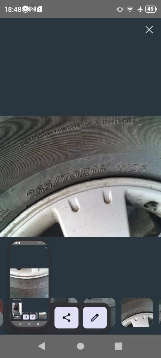Llantas 265/70R16 para Mitsubishi