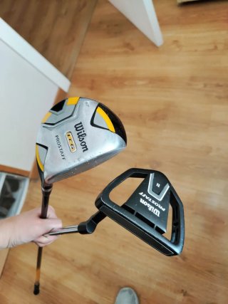 Bolsa de golf Wilson con palos