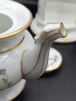 Tetera Porcelana de París
