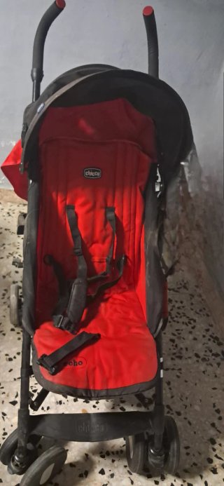 Silla de paseo Chicco roja