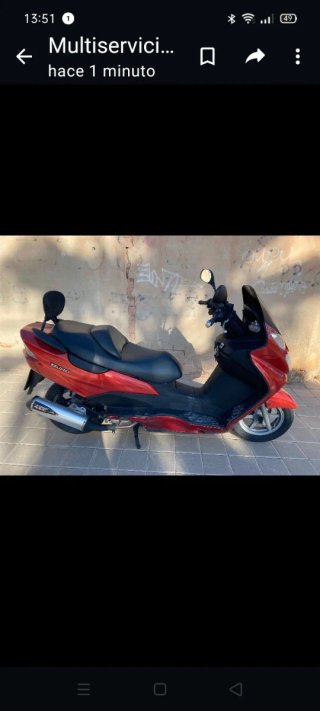 Suzuki Burgman 125cc 2006 - Sin ITV