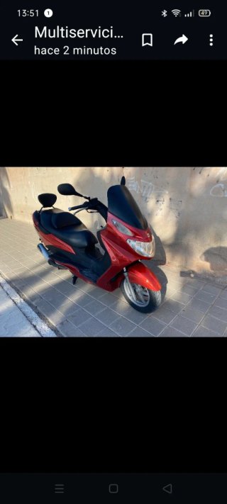 Suzuki Burgman 125cc 2006 - Sin ITV