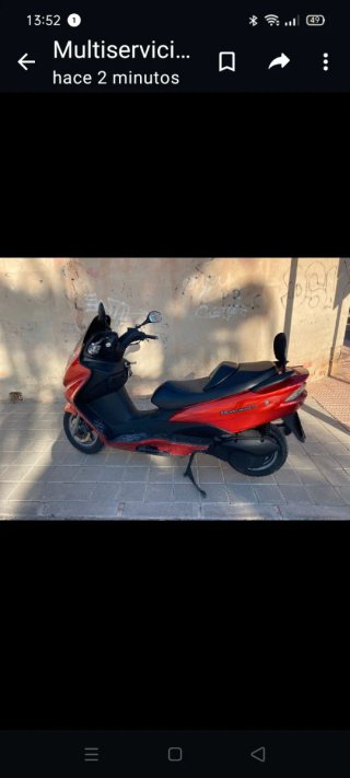 Suzuki Burgman 125cc 2006 - Sin ITV