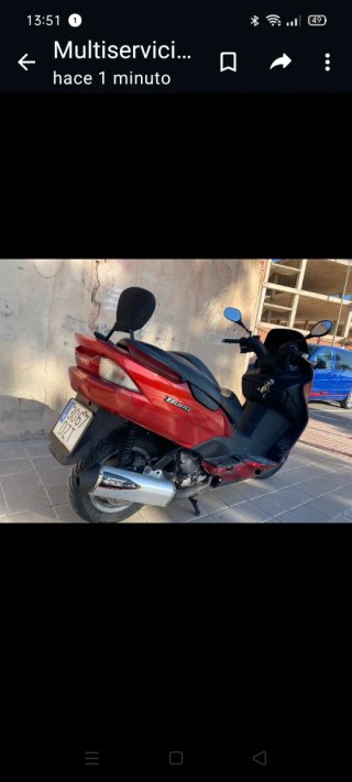 Suzuki Burgman 125cc 2006 - Sin ITV