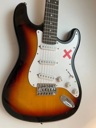 Guitarra Eléctrica OQAN Sunburst