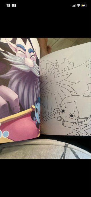 Libretto da colorare La Principessina Terre Glacia