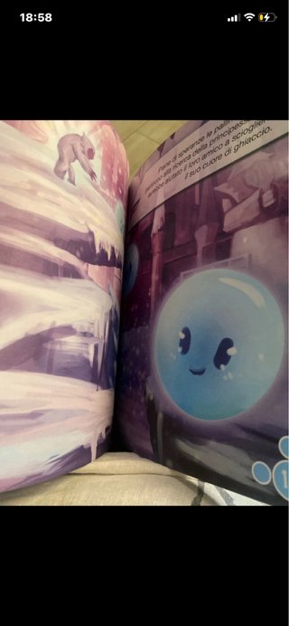 Libretto da colorare La Principessina Terre Glacia