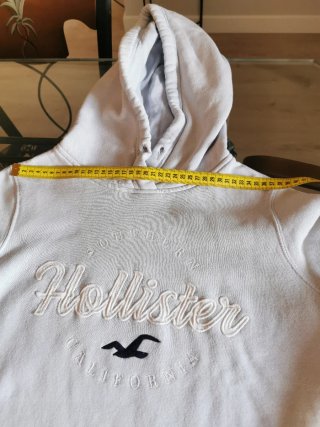 Sudadera Hollister azul clarita. Talla S