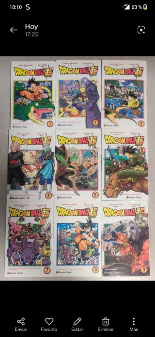 Tomos Dragón Ball Super