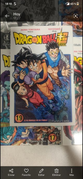 Tomos Dragón Ball Super