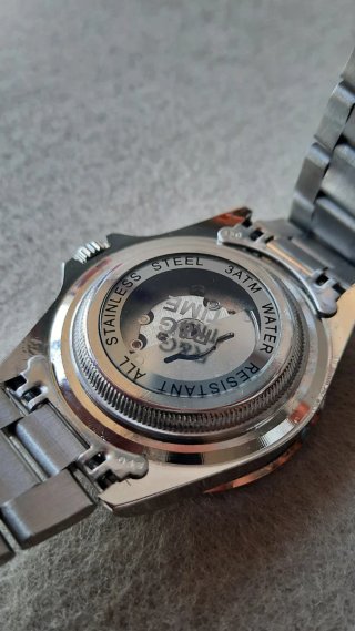 Orologio R&G TIME Automatico Uomo Rosso Argento