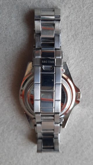 Orologio R&G TIME Automatico Uomo Rosso Argento