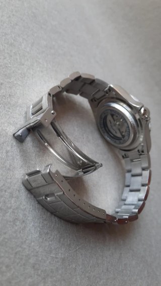 Orologio R&G TIME Automatico Uomo Rosso Argento
