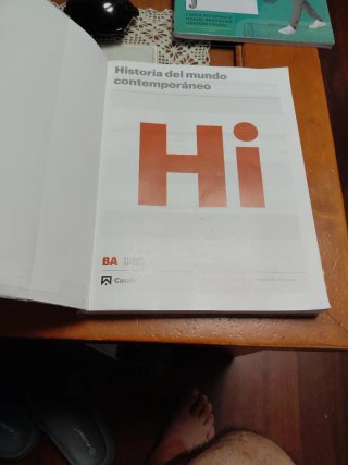 Historia del mundo contemporáneo, Hi Bachillerato