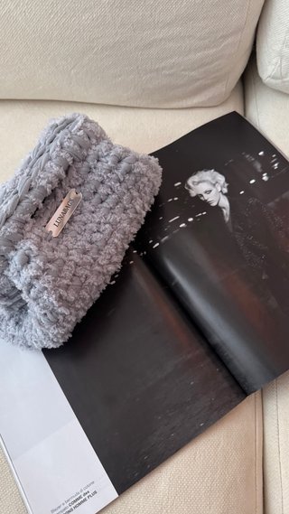 Clutch Invernali LUNABAGS Grigia e Marrone