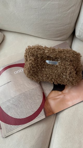 Clutch Invernali LUNABAGS Grigia e Marrone
