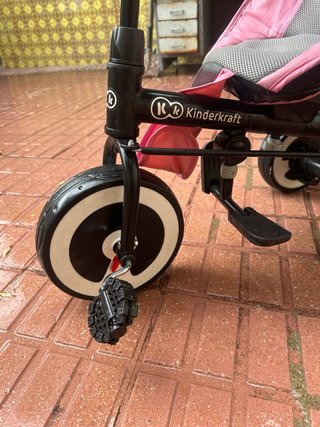 Triciclo Paseo Infantil Rosa
