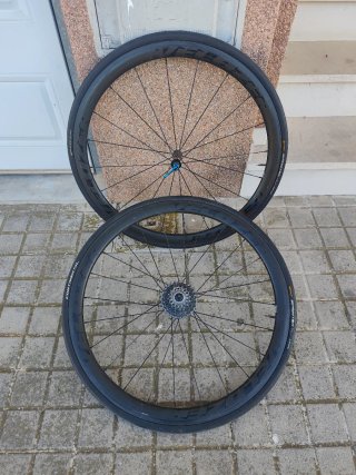 Ruedas de carretera de carbono perfil 38