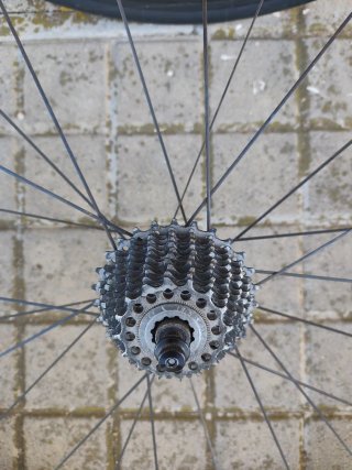 Ruedas de carretera de carbono perfil 38