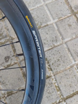 Ruedas de carretera de carbono perfil 38