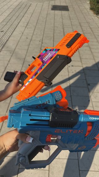 2 Pistolas Nerf Elite 2.0 y Pro
