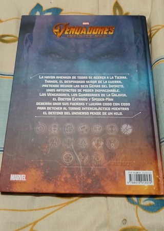 Vengadores. Infinity  war. El libro de la película