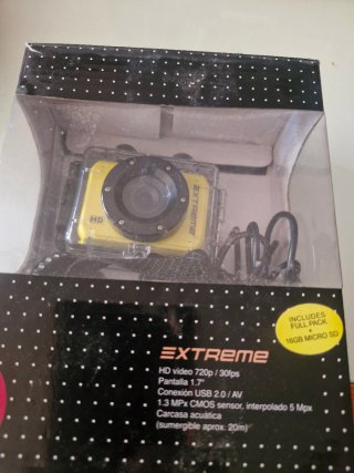 Cámara Deportiva Acuática EXTREME HD 720p