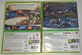 LEGO El Señor de los Anillos y LEGO El Hobbit Xbox