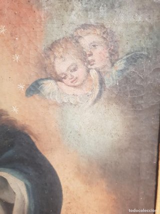 Cuadro Inmaculada Siglo XVIII Óleo