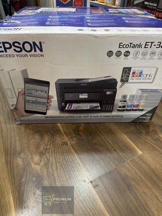 Epson EcoTank ET-3850, Stampante Wifi A4 Multifunzione