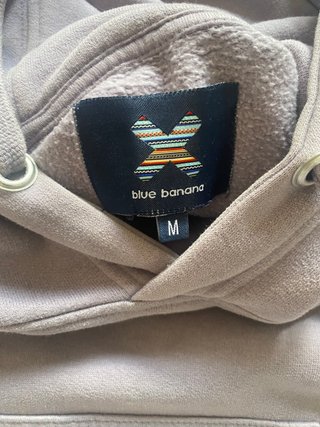Sudadera Blue Banana Lila con Diseño X