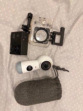 SJCAM SJ4000 + Samsung Gear 360