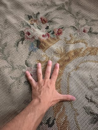 Alfombra arraiolos clásica