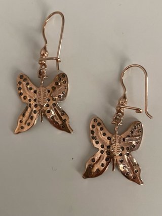 Orecchini farfalla Marcello Fontana argento 925