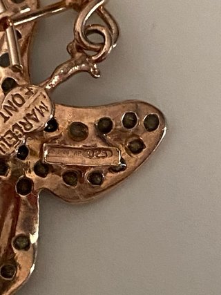 Orecchini farfalla Marcello Fontana argento 925