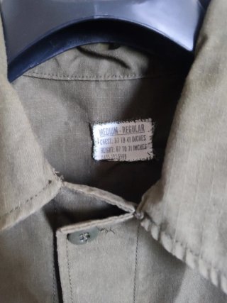 Us army giacca M65 Jungle Ripstop Vietnam.