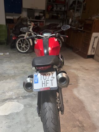 Ducati Monster Roja ITV Recién Pasada