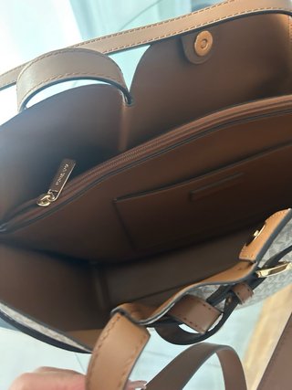 Bolso Michael Kors Beige y Marrón
