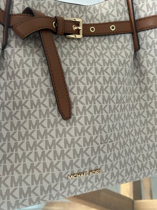 Bolso Michael Kors Beige y Marrón