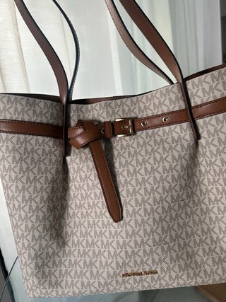 Bolso Michael Kors Beige y Marrón