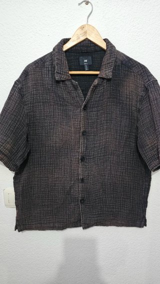 Camisa H&M Manga Corta Talla S