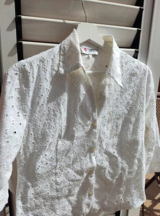 Lote Camisa Blanca y Falda Flores