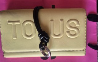 Cartera Billetera Tous Cloud Amarilla