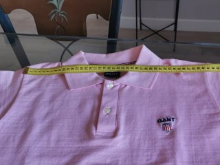 Polo Gant Rosa Talla M