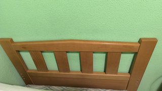 Cabecero de madera para cama de 90