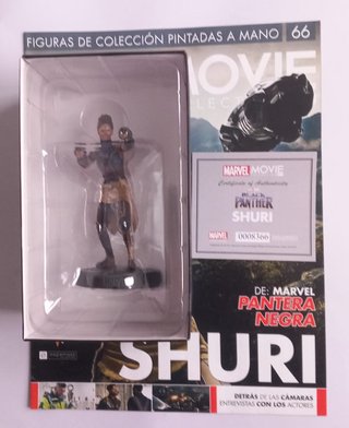 Figura de Shuri. Marvel Movie Collection