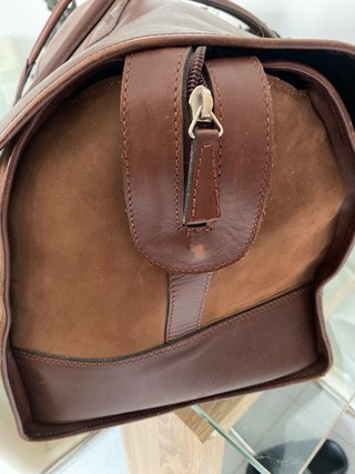 Bolsa viaje vintage Valisa Cuero Piel