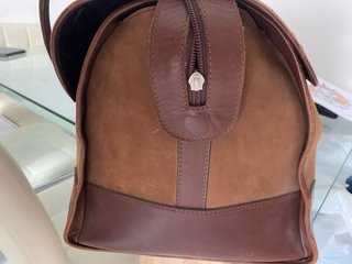 Bolsa viaje vintage Valisa Cuero Piel